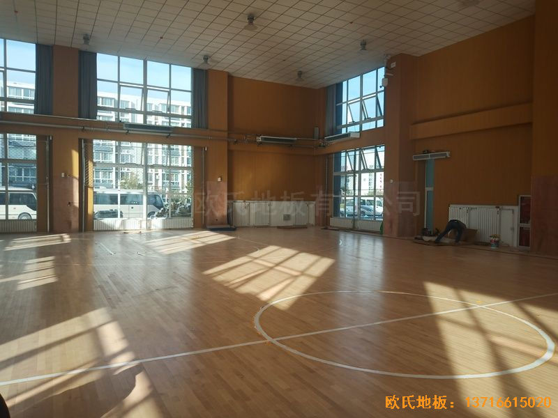 北京大興區(qū)團(tuán)河路98號運(yùn)動(dòng)地板鋪設(shè)案例