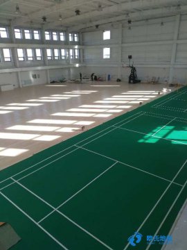 羽毛球館運(yùn)動(dòng)木地板、楓樺木材質(zhì)