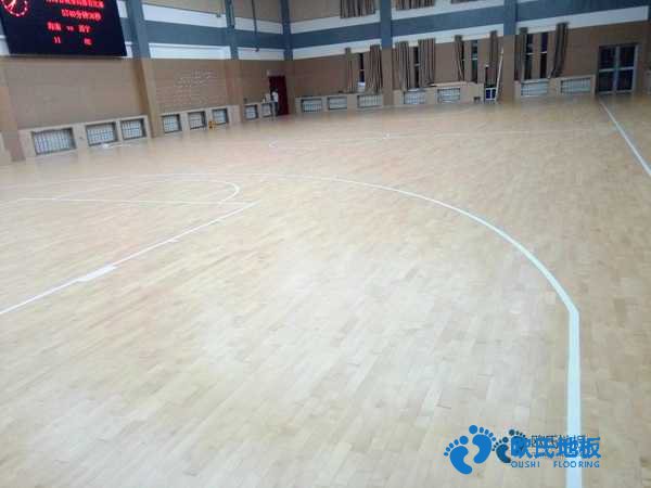學(xué)?；@球場(chǎng)館木地板灰分含量