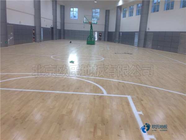 實木體育館地板結構系統(tǒng)1