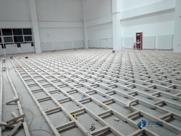 雙層龍骨運動館地板環(huán)保嗎3