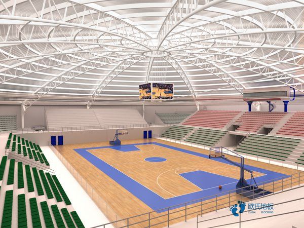 質(zhì)量好籃球運動木地板施工團隊3